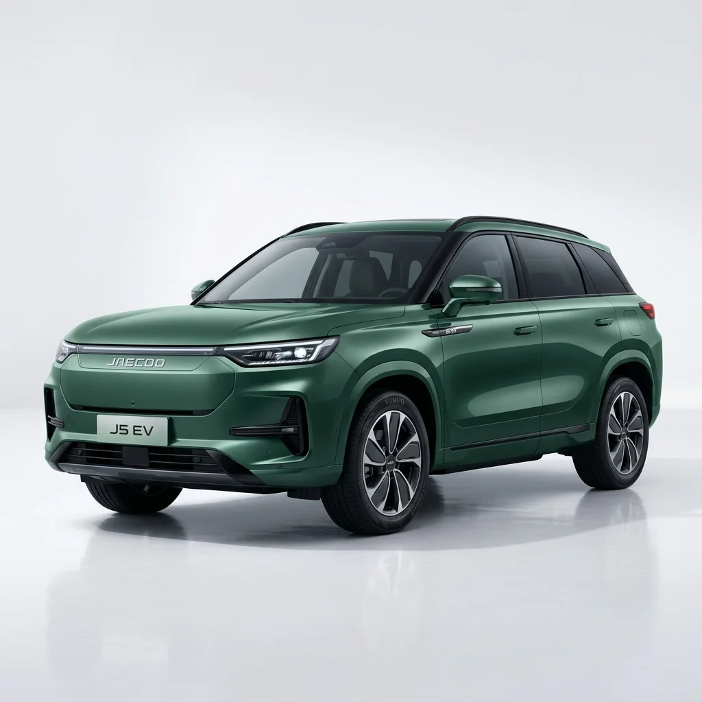 Jaecoo J5 EV electric vehicle in Thailand